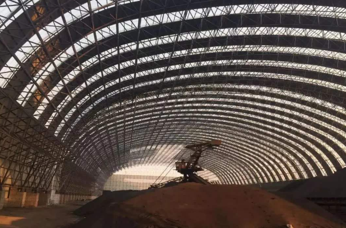 琼海概述原料场封闭技术的特点和类型